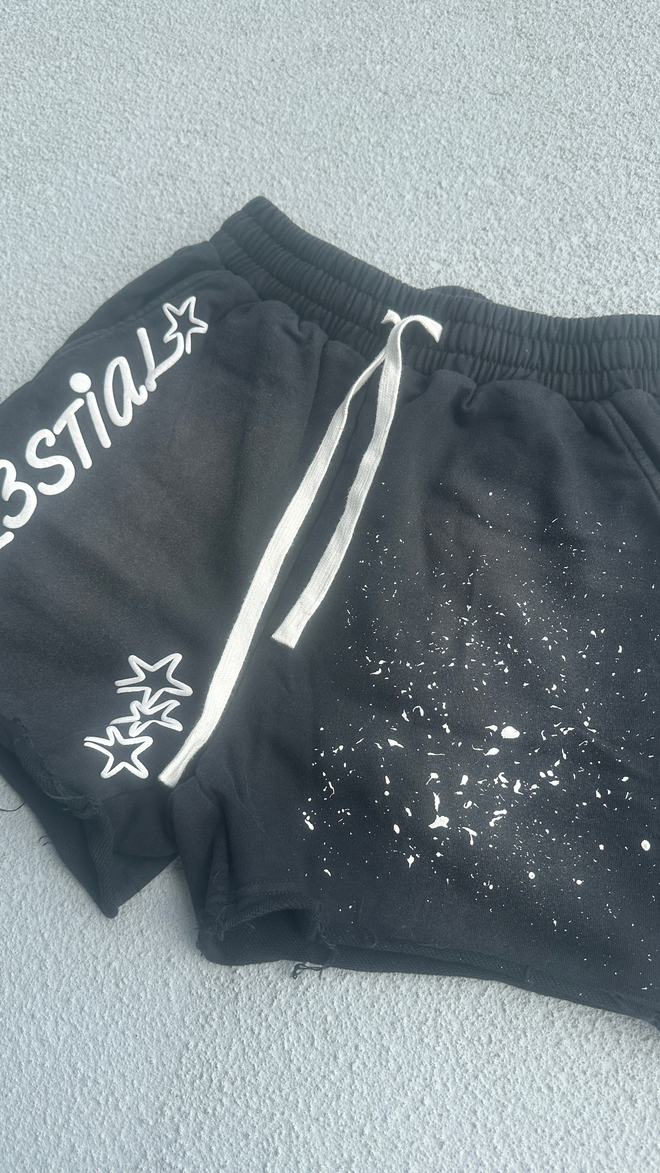 CELESTIAL Black Shorts